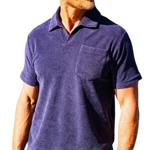 Criquet Men's Polo Shirt - Deep Blue
